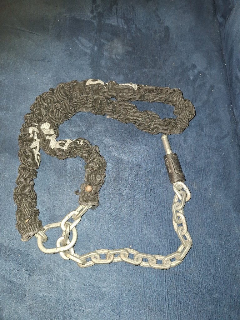Axa ketting, Ophalen, Gebruikt, Kettingslot