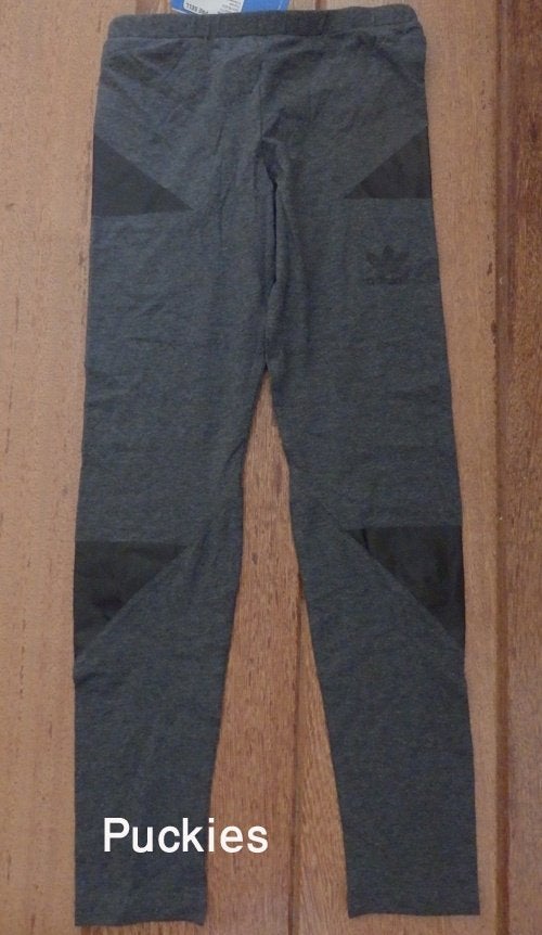 Grijze Adidas legging maat 152 NIEUW (10397), Kinderen en Baby's, Kinderkleding | Maat 152, Broek, Adidas, Meisje, Nieuw