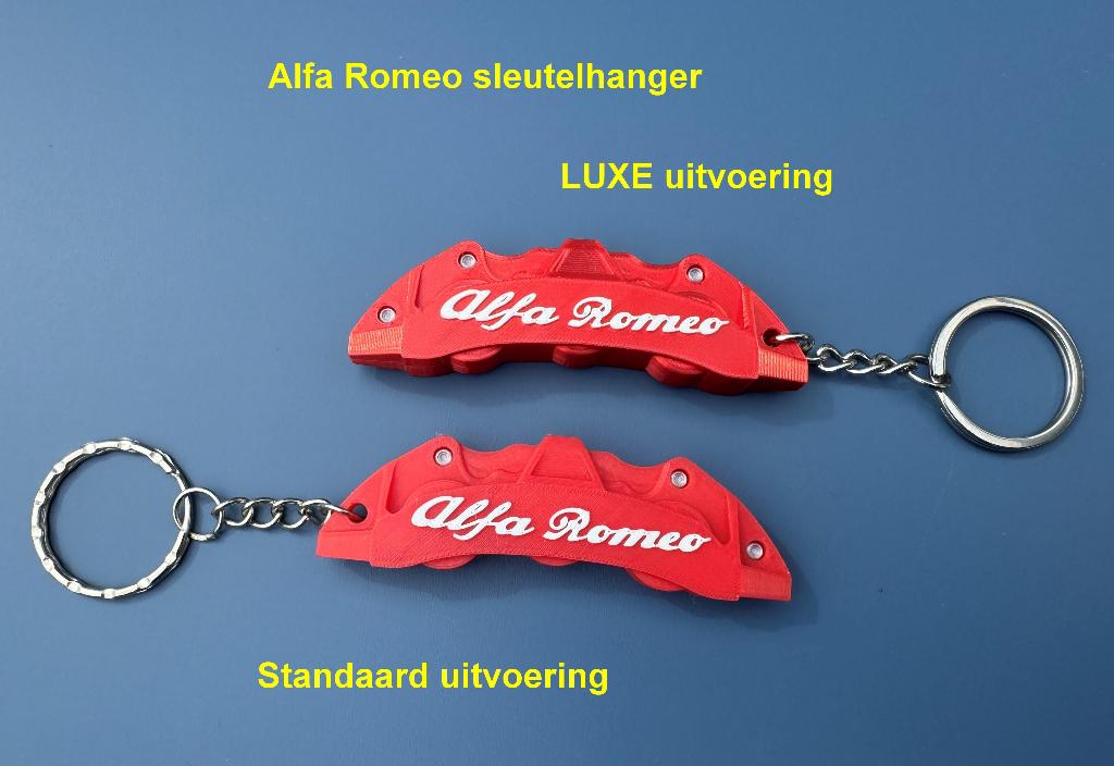 Alfa Romeo 'Remklauw' sleutelhanger, Verzamelen, Sleutelhangers, Ophalen of Verzenden, Nieuw, Transport