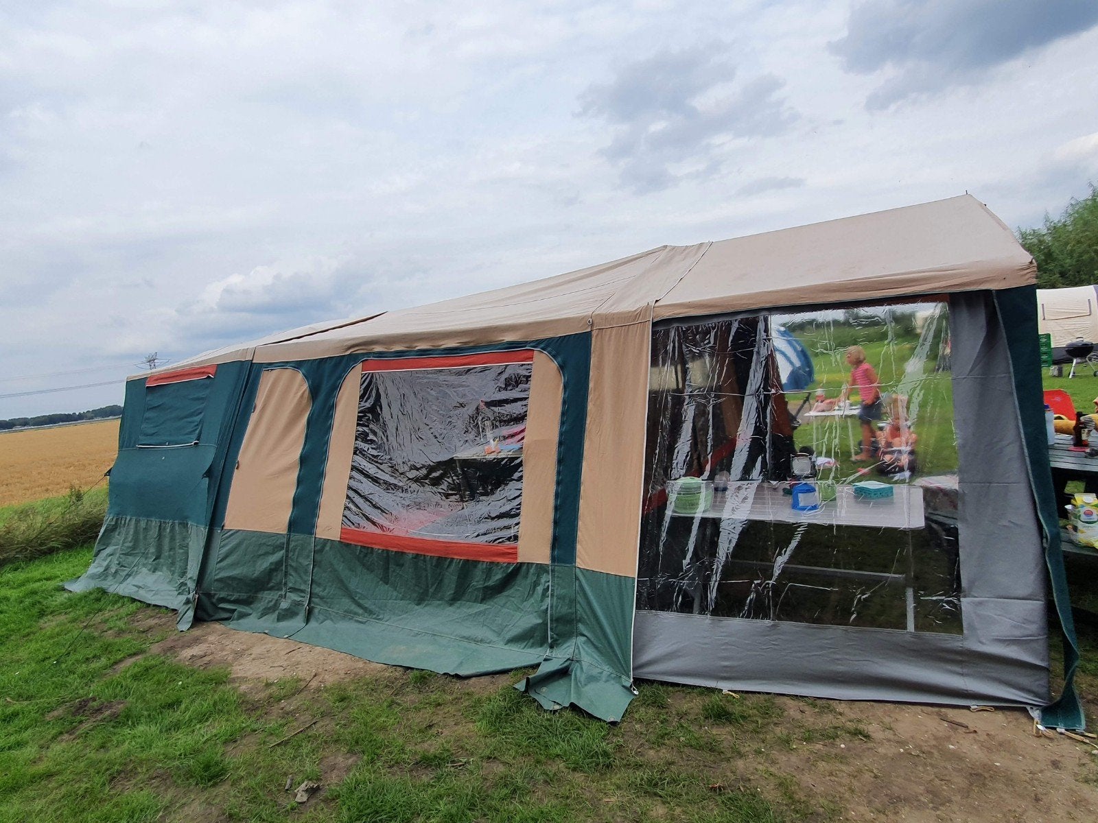 vouwwagen trigano chantilly GL, Caravans en Kamperen, Ophalen of Verzenden, Gebruikt