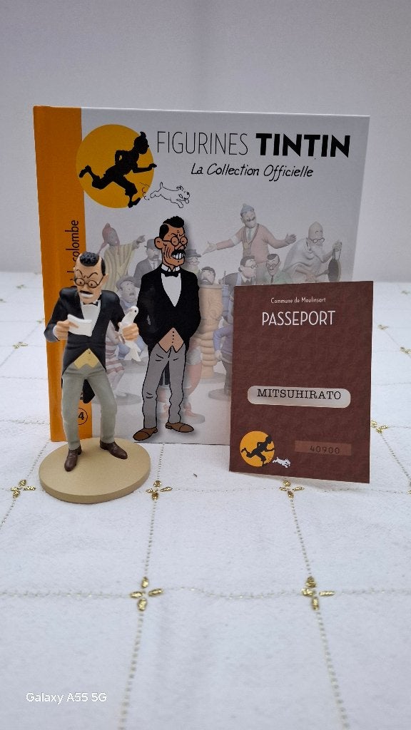 Beeldje Kuifje Tintin nr. 14, Ophalen of Verzenden, Kuifje, Zo goed als nieuw, Beeldje of Figuurtje