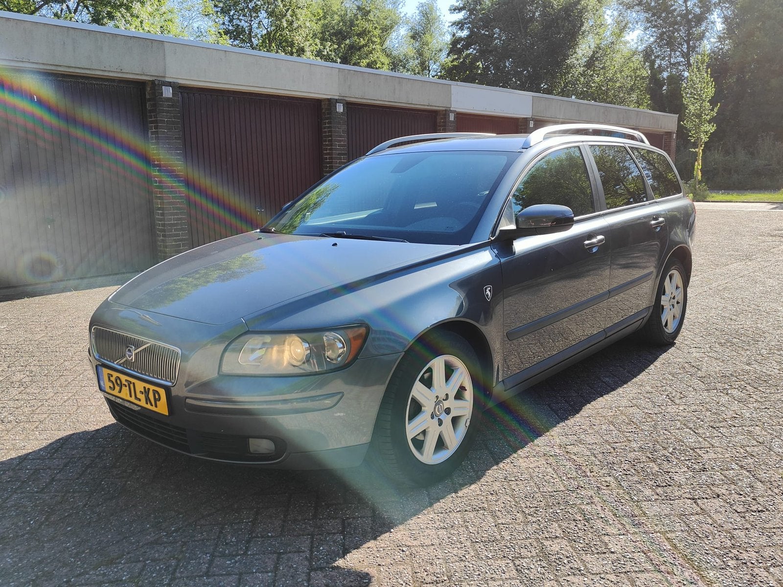 Volvo V50 1.6 2006 Grijs, Auto's, Volvo, Particulier, V50, ABS, Airbags, Airconditioning, Alarm, Automatische klimaatregeling