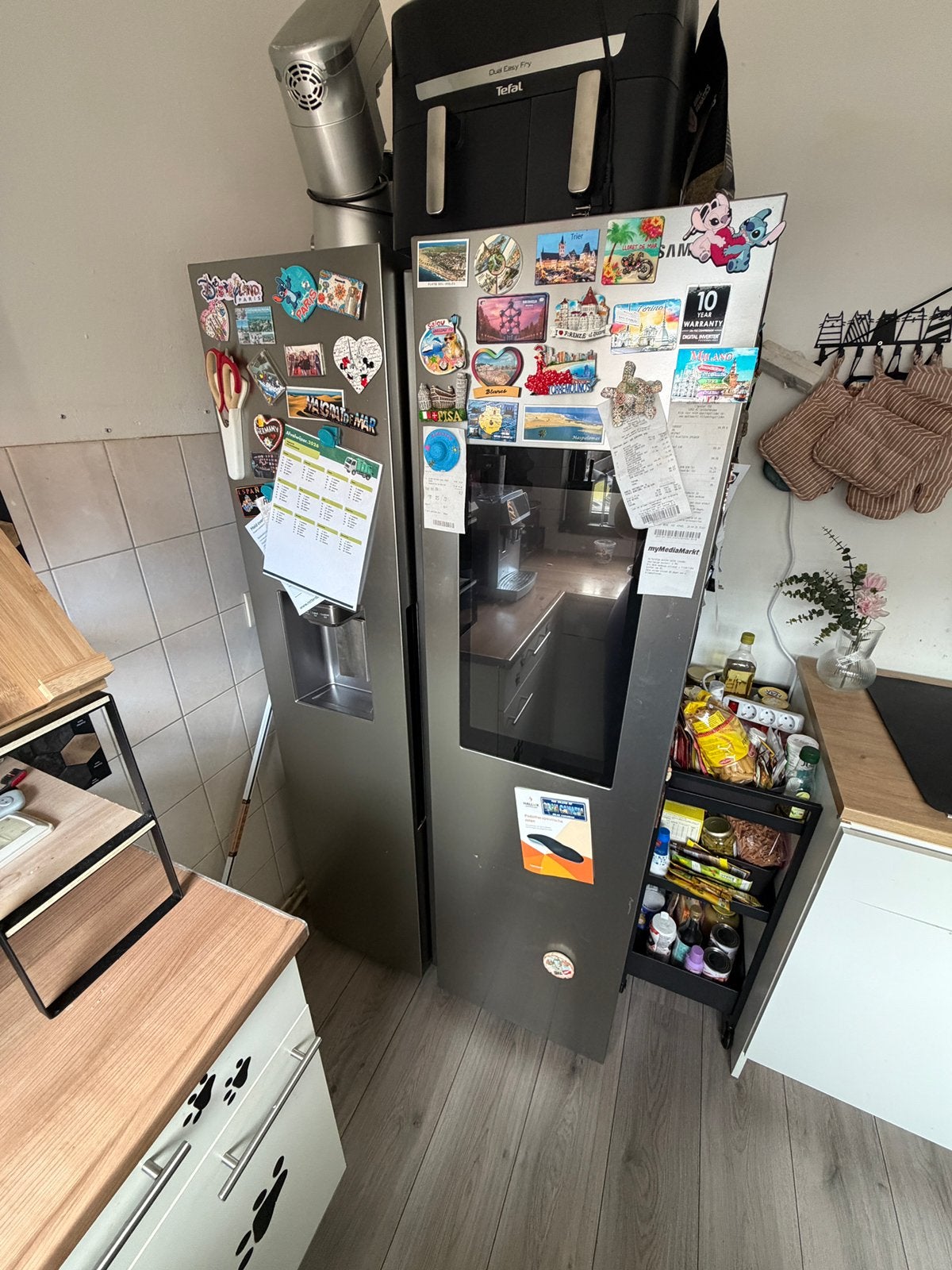 Samsung family hub koelkast, Witgoed en Apparatuur, Ophalen, Gebruikt, 200 liter of meer, 60 cm of meer