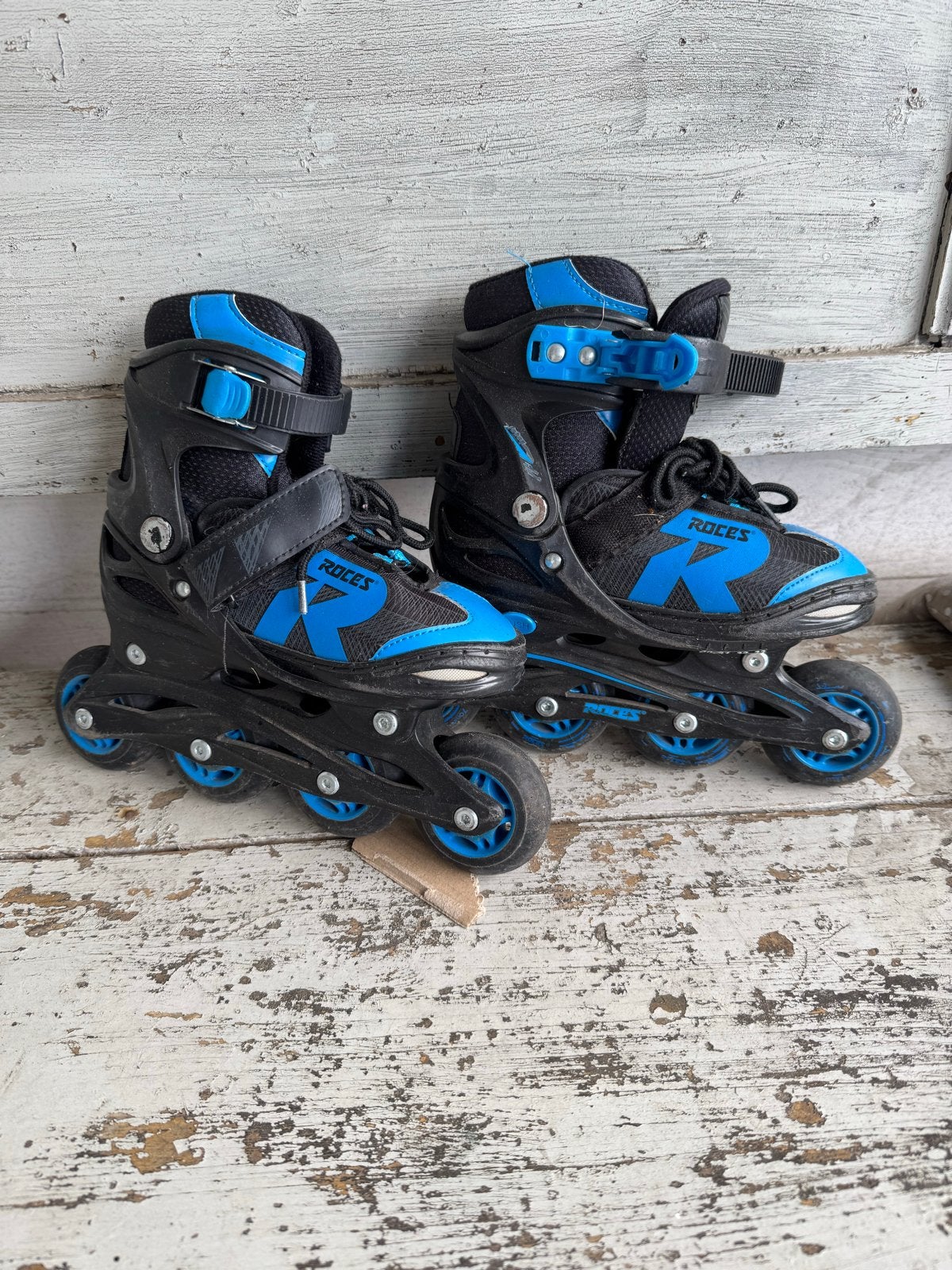 Roces Inline Skates - Blauw/Zwart - Verstelbaar, Ophalen, Kinderen, Roces, Inline skates 4 wielen