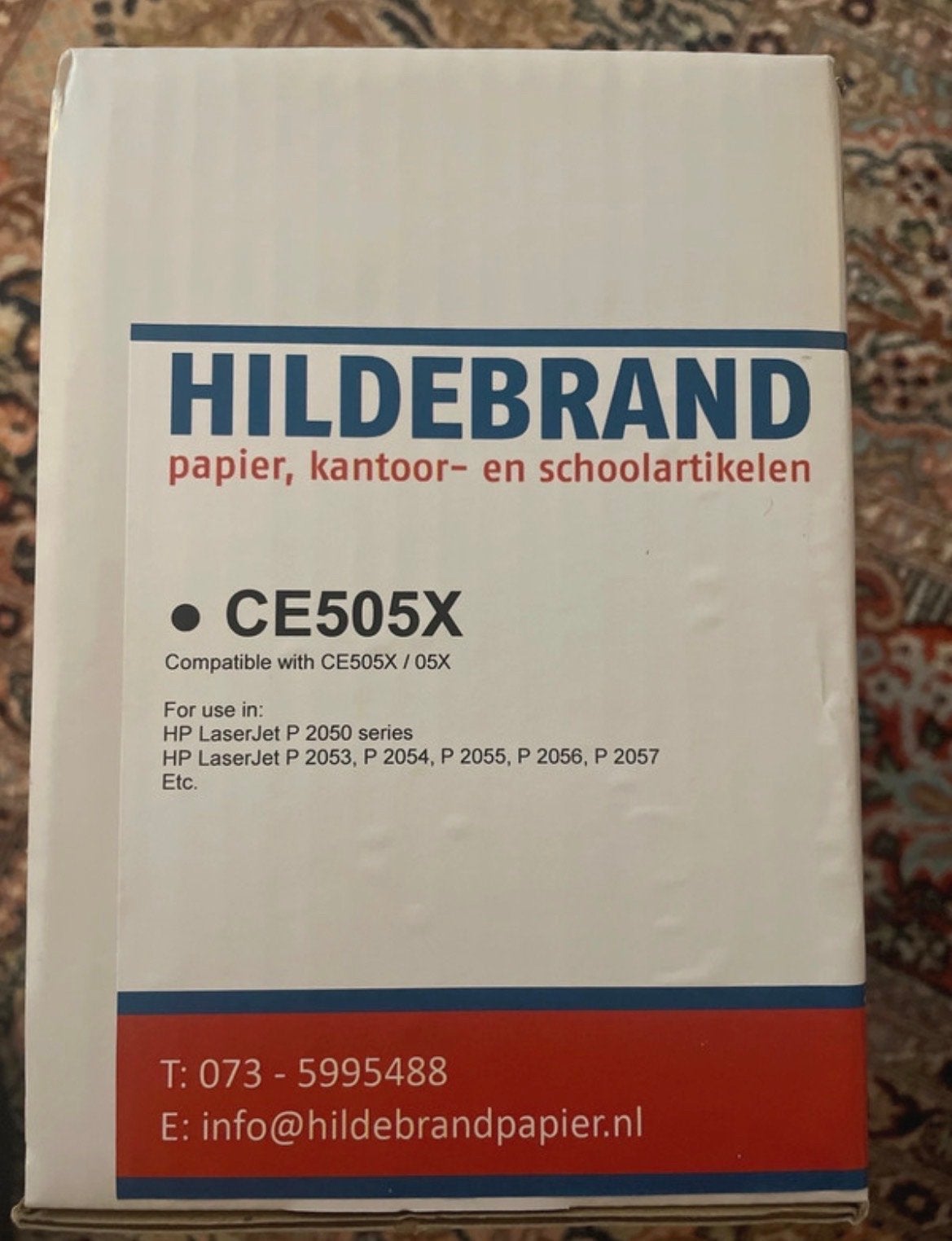 Hildebrand CE505X Toner printer Cartridge - Nieuw in doos, Computers en Software, Printers, Ophalen of Verzenden