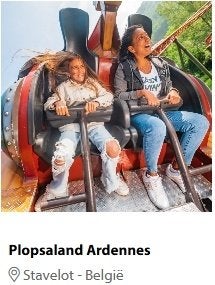 2 entree toegangsKaartjes voor Plopsaland Ardenne, Tickets en Kaartjes, Twee personen, Ticket of Toegangskaart