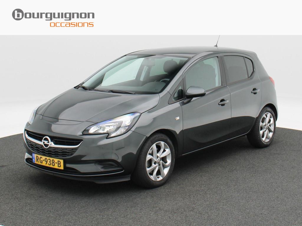 Opel Corsa 1.0 90 Pk Turbo Edition | Airco | Cruise Controle, Voorwielaandrijving, Stof, Gebruikt, 49 €/maand