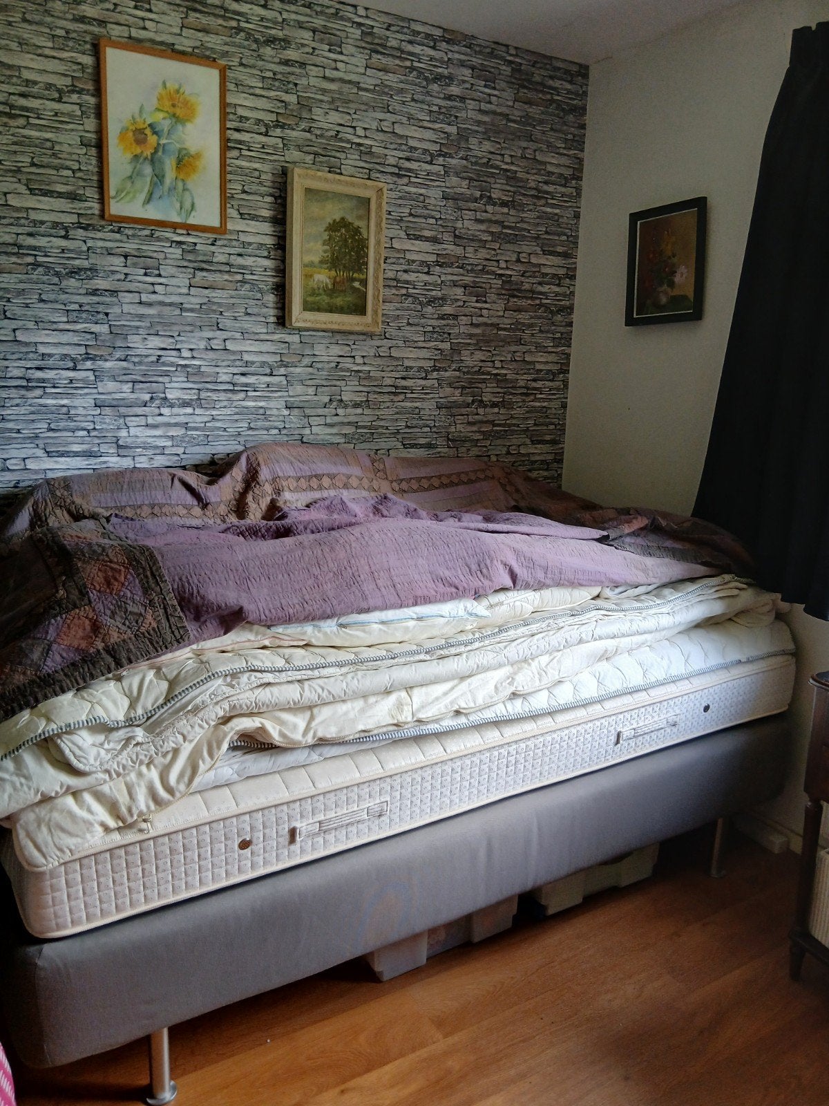 2x 1 persoons bed (met matras) 1 ZGAN  1 Gebruikt, Huis en Inrichting, Slaapkamer | Bedden, Ophalen, 90 cm, Eenpersoons, Zo goed als nieuw