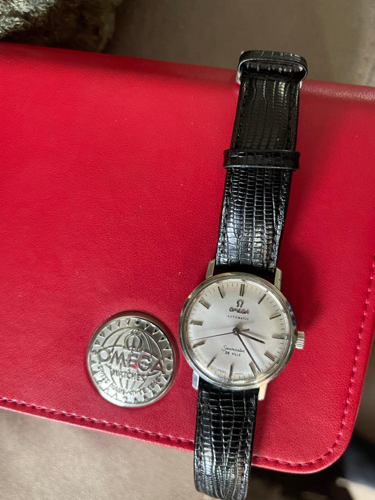 Omega Seamaster De Ville Automatic - Vintage Luxe Horloge, Sieraden, Tassen en Uiterlijk, Staal, Polshorloge, Ophalen of Verzenden