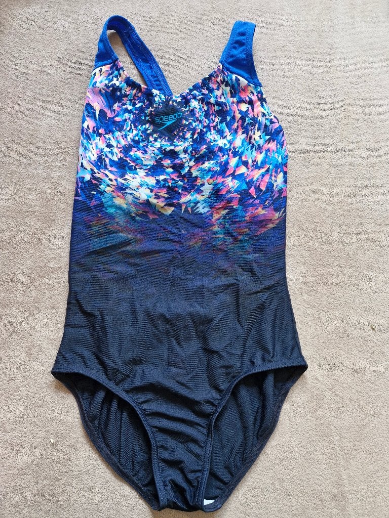 Speedo badpak mt 140, Gebruikt, Meisje, Badpak, Ophalen of Verzenden