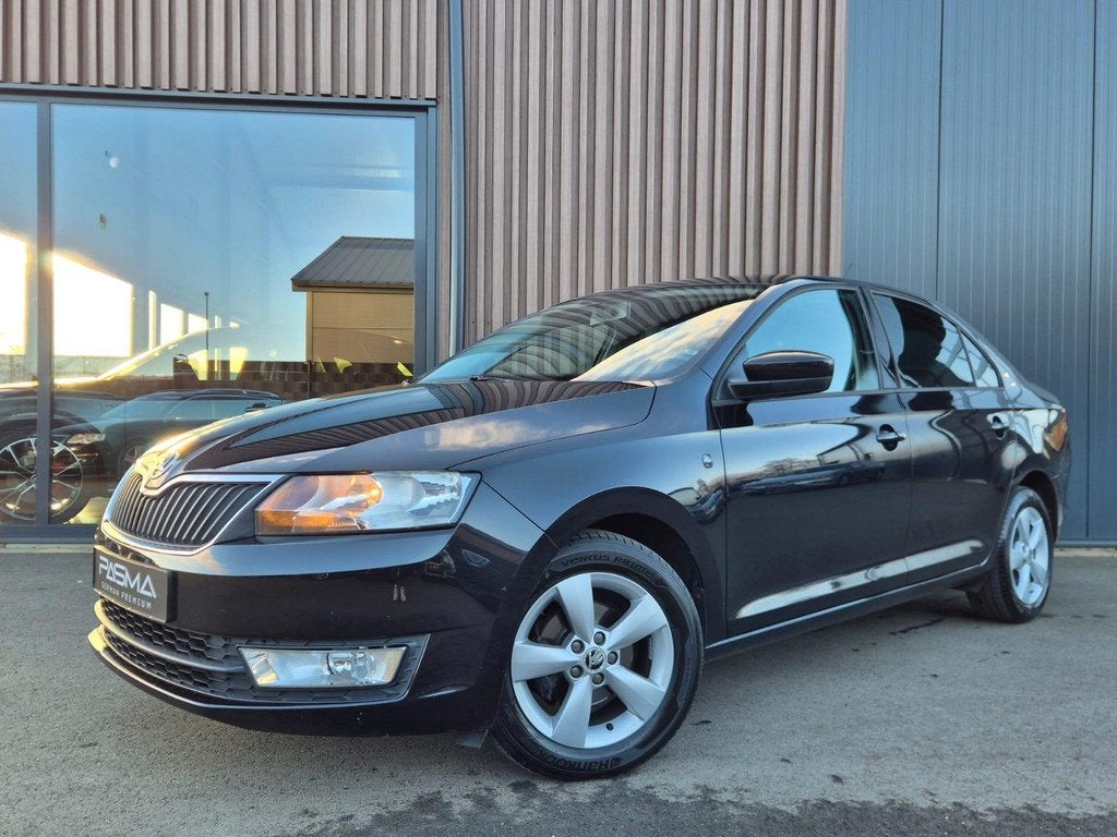 Skoda Rapid Sedan 1.2 TSI Greentech Ambition Businessline |, Auto's, Skoda, Voorwielaandrijving, Euro 5, Gebruikt, Zwart