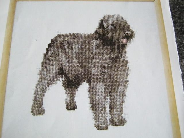 Borduurpatroon  Bouvier hond   nr 9669, Verzenden, Nieuw, Handborduren, Patroon