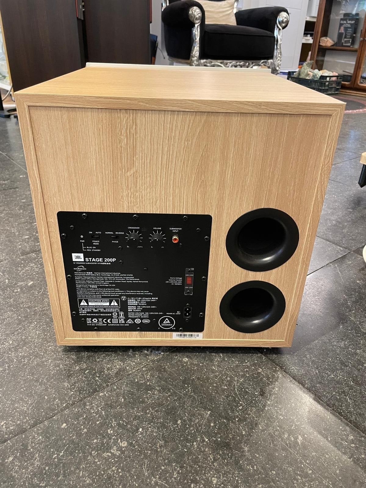 JBL Stage 200P Subwoofer - Krachtige Bass voor Thuisbioscoop, Info@referencesounds.nl, Reference Sounds, Ophalen of Verzenden
