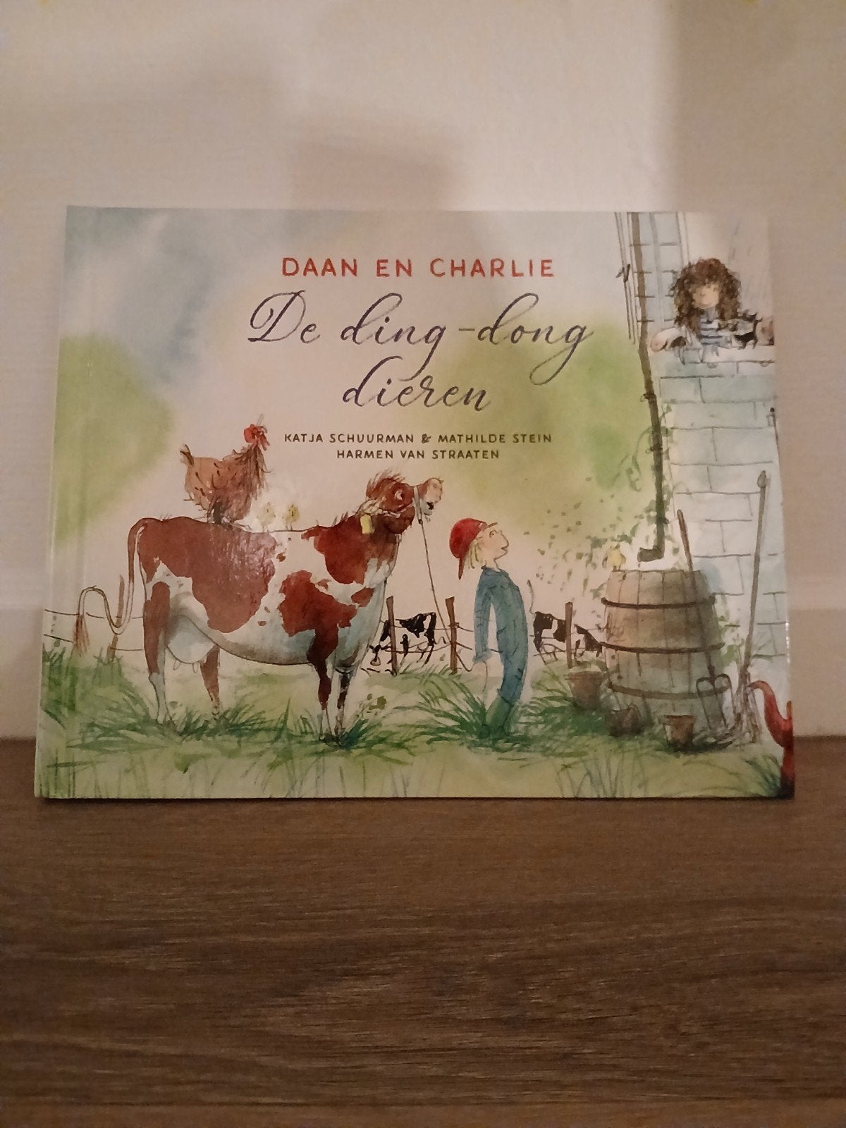 Daan en Charlie: De ding-dong dieren - Kinderboek, Verzenden, Zo goed als nieuw, Katja Schuurman & Mathilde Stein, 3 tot 4 jaar