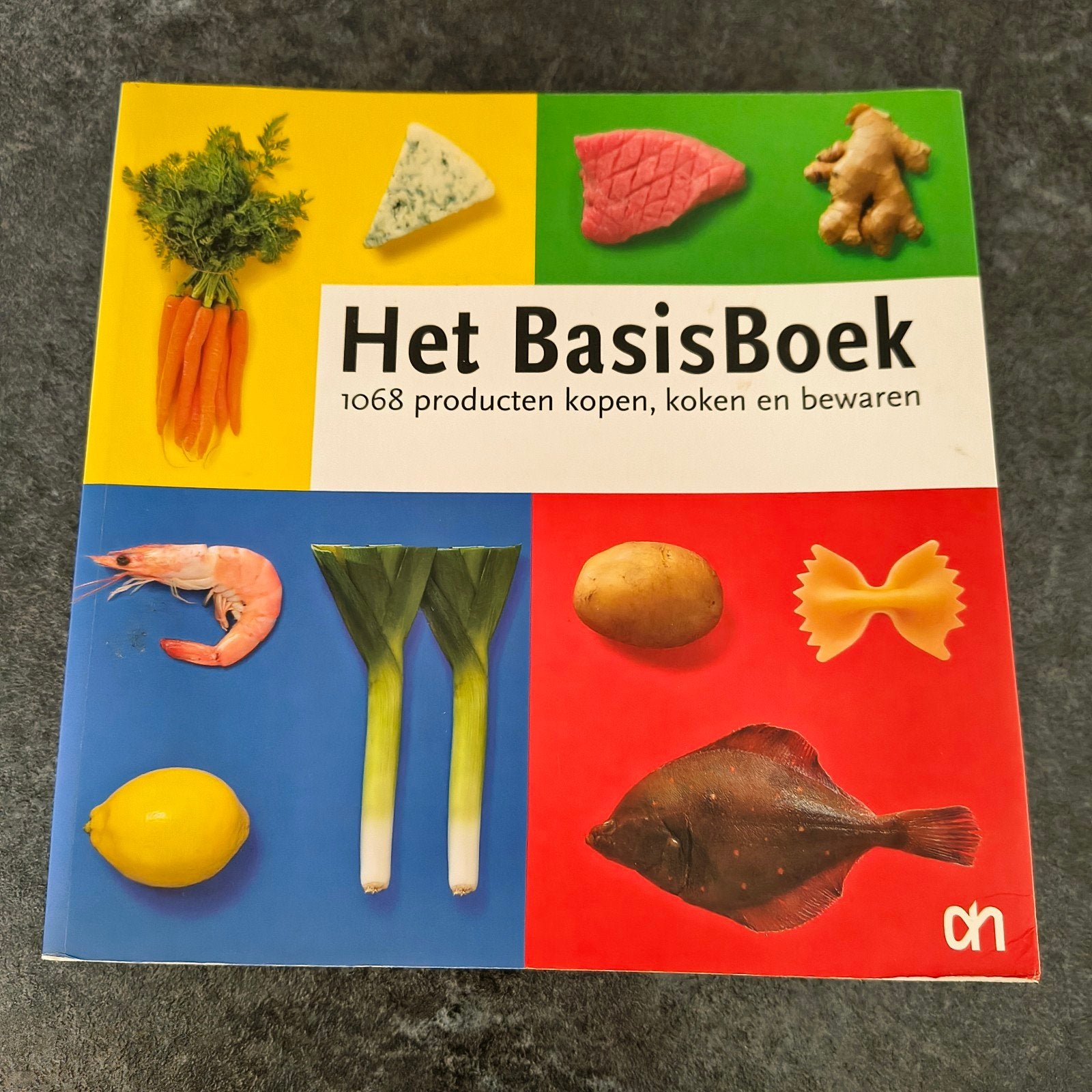Het basisboek met 1068 producten kopen, koken en bewaren, Boeken, Ophalen, Zo goed als nieuw, Overige typen