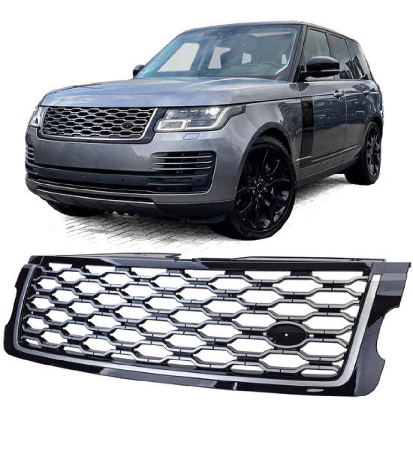 Land Range Rover Vogue L405 sport grill 2018-2022 Facelift, Ophalen of Verzenden, H, H, H