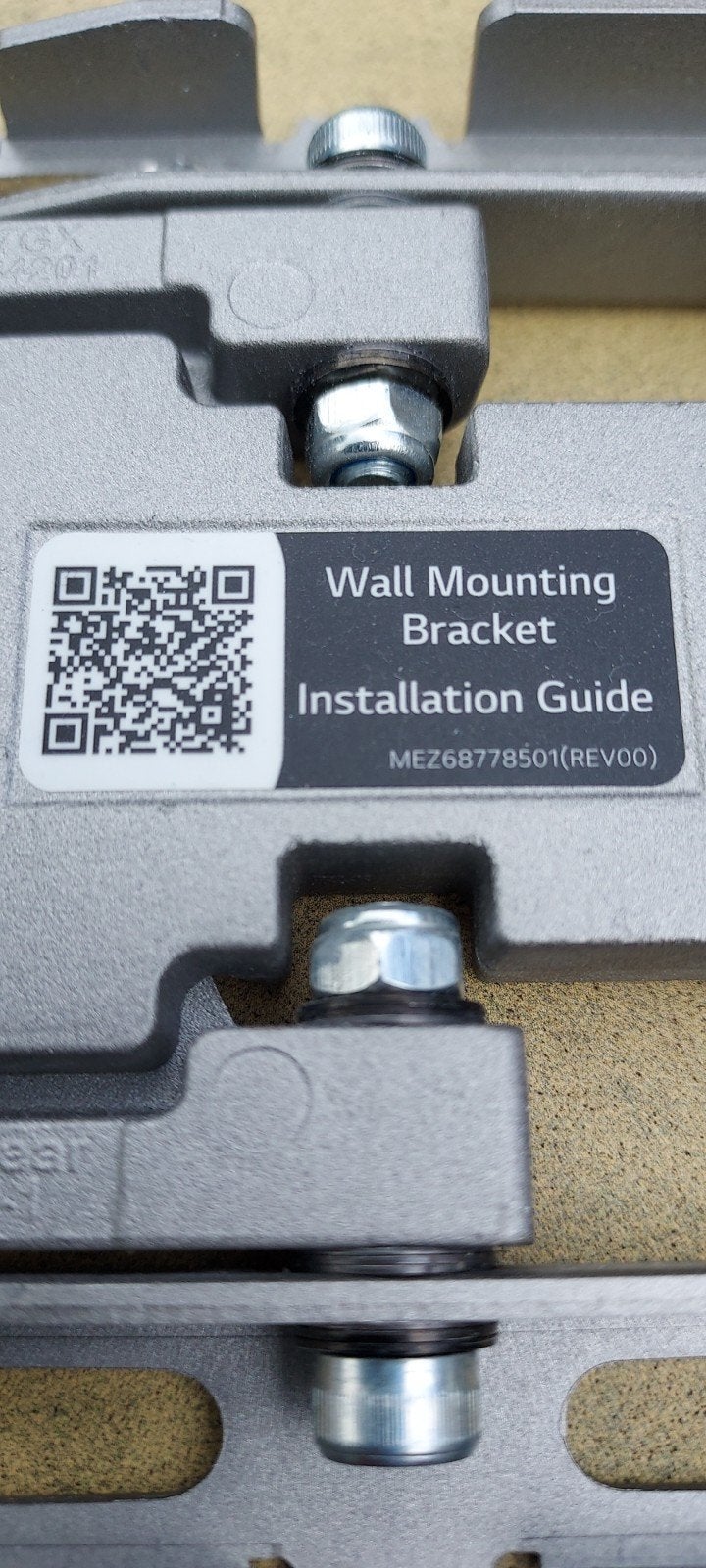 LG Wall Mount Bracket - Muurbeugel voor TV, Ophalen, Gebruikt