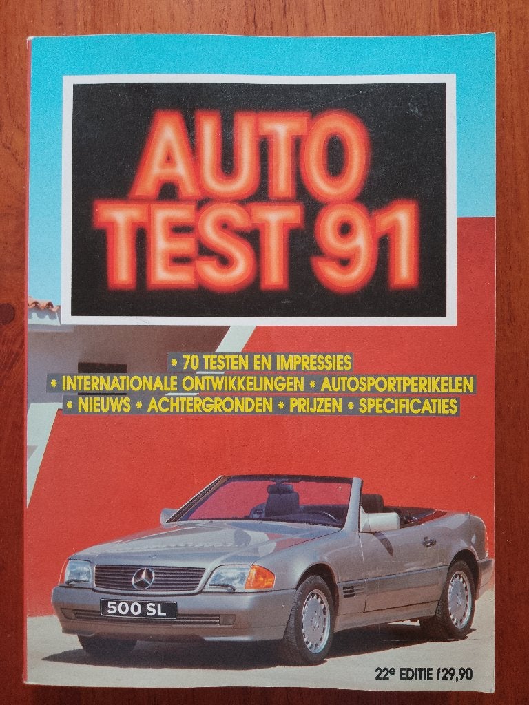 Autotest 1991 jaarboek, Ophalen of Verzenden, Nieuw, Algemeen