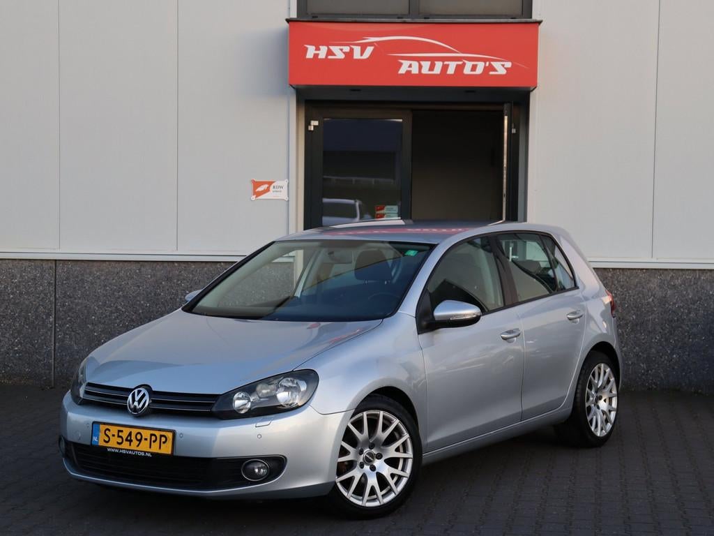Volkswagen Golf 1.4 TSI Highline automaat LM navi, Euro 5, Gebruikt, 4 cilinders, Alcantara