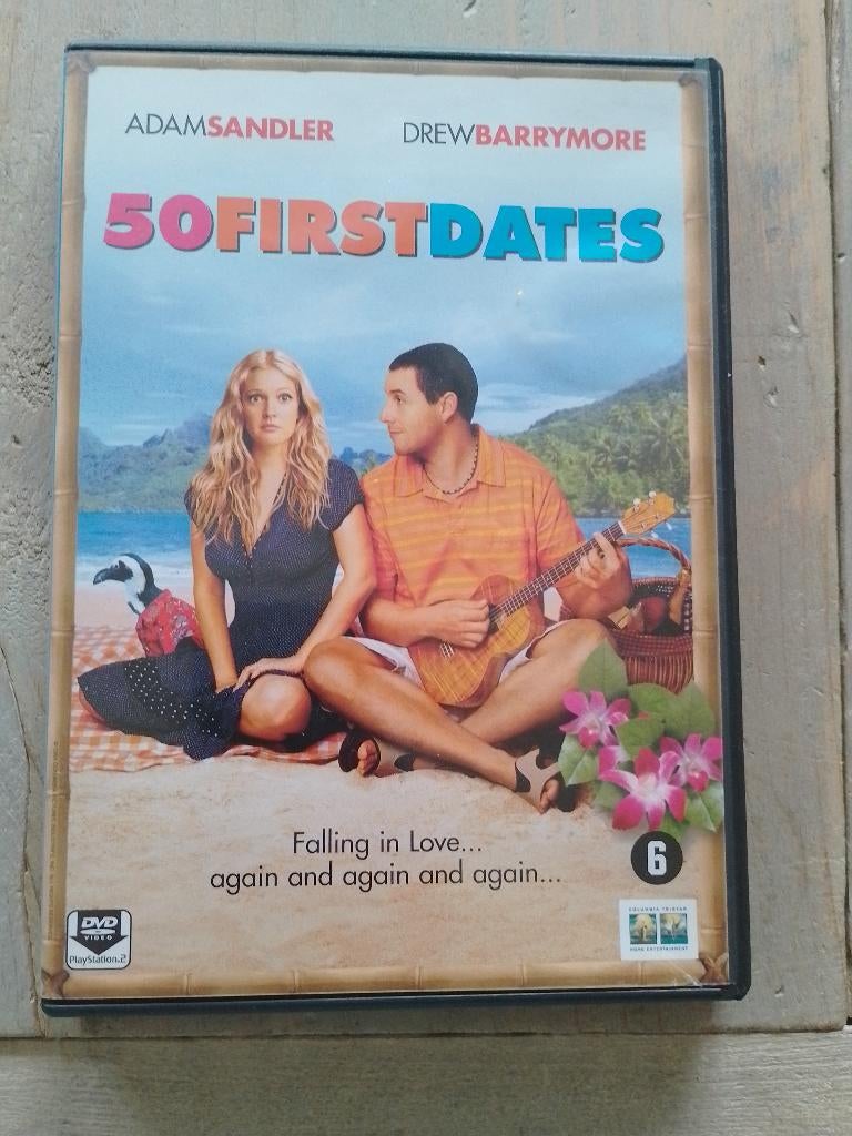 50 first dates - dvd, Alle leeftijden, Ophalen of Verzenden, Zo goed als nieuw