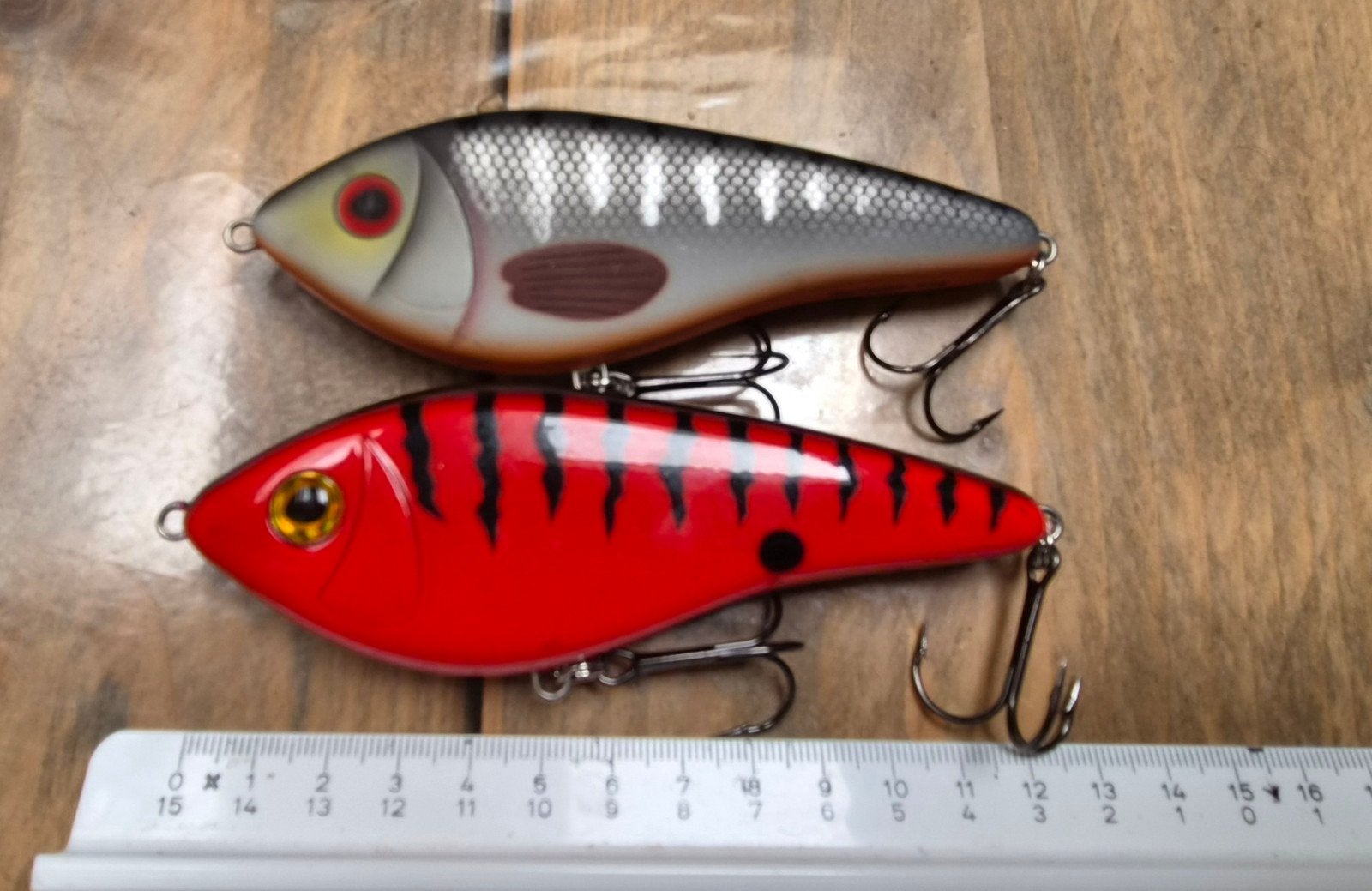 2 x Westin Swim 12 cm Intermidiate Jerkbaits Kunstaas, Watersport en Boten, Hengelsport | Roofvissen, Ophalen of Verzenden, Zo goed als nieuw