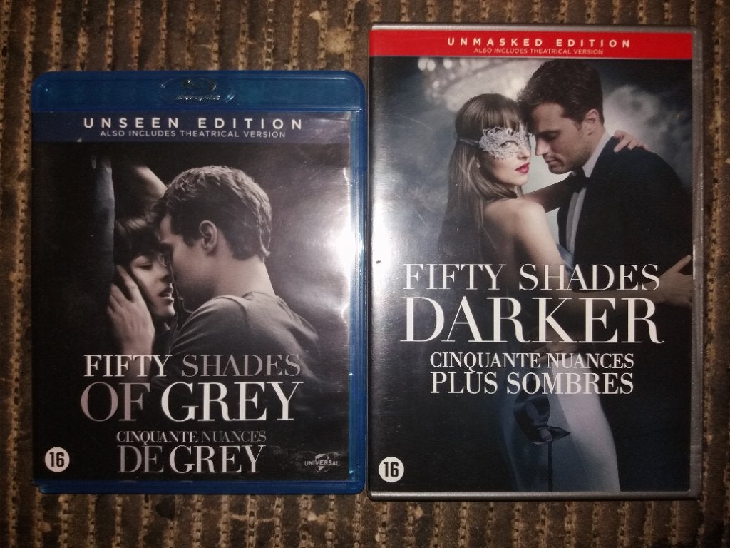 Fifty Shades 1 + 2  (Nieuw), Engels, Vanaf 16 jaar, Nederlands, Ophalen of Verzenden