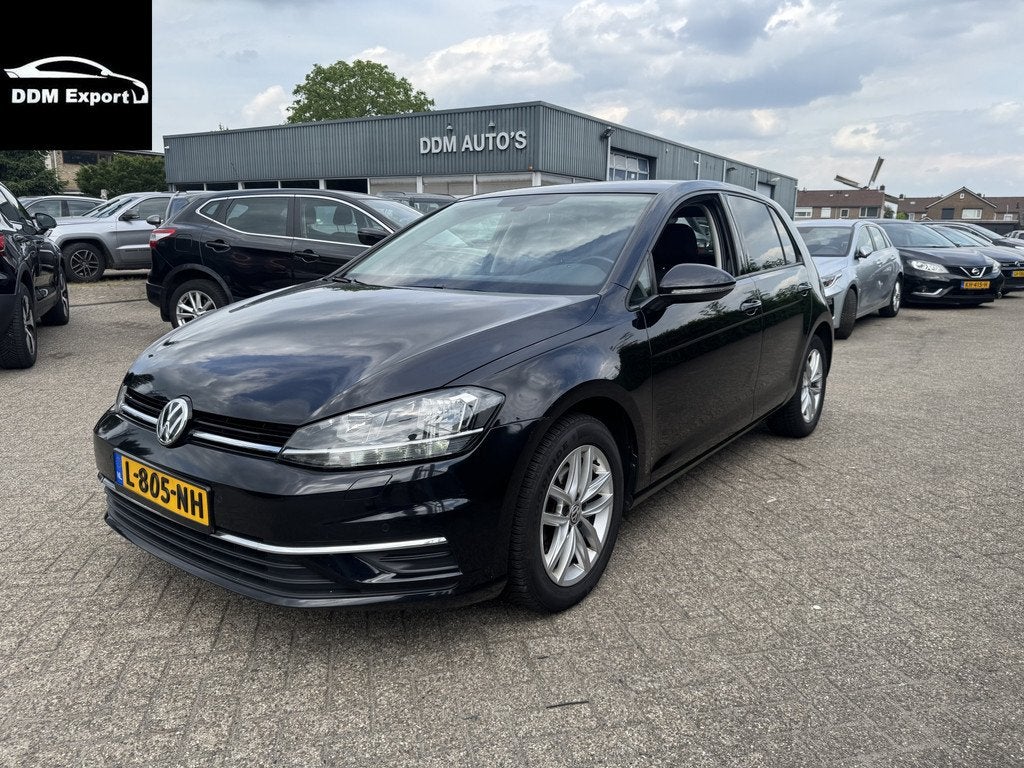 Volkswagen Golf 2.0 TDI Highline Business R Automaat DSG, 1345 kg, Stof, Gebruikt, Euro 6