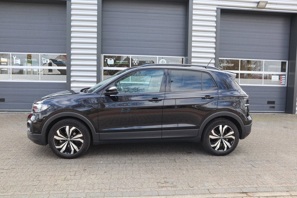 Volkswagen T-Cross 1.0 TSI Life, Auto's, Volkswagen, T-Cross, Gebruikt, Euro 6, Zwart