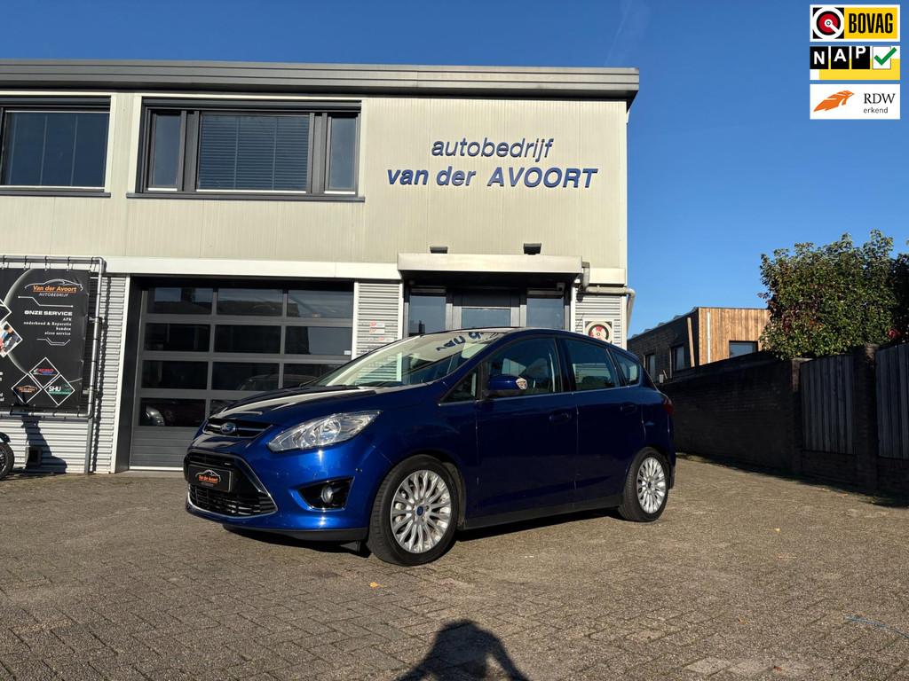 Ford C-Max 1.0 Edition Plus nieuwe distributie riem, Auto's, Ford, Voorwielaandrijving, Euro 5, Gebruikt, Zwart