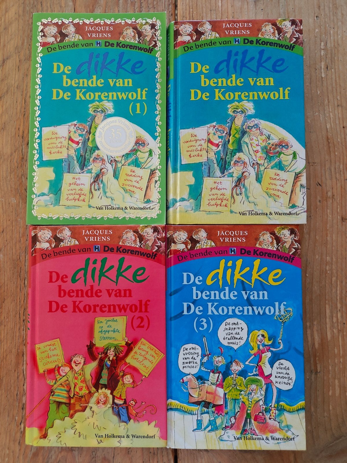 4 X Een omnibus van: De bende van de korenwolf., Ophalen of Verzenden, Gelezen, Fictie algemeen