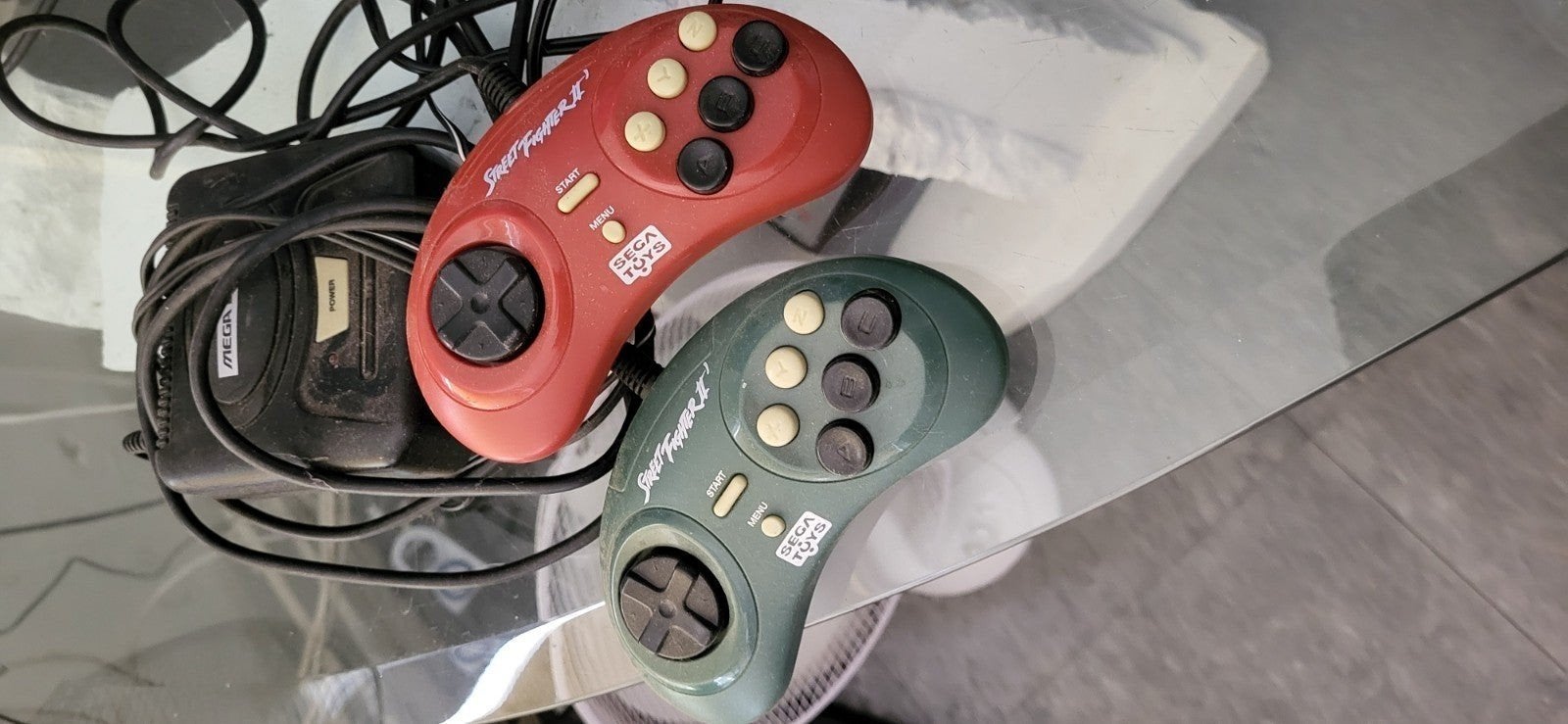 Sega streetfighter 2 editie, Spelcomputers en Games, Spelcomputers | Sega, Mega Drive, Met games, Met 2 controllers, Ophalen of Verzenden