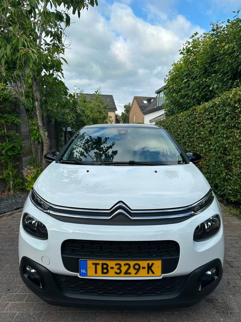 Citroën C3 1.2 Puretech  Feel Edition 82pk 2018 Wit, Auto's, 40 €/maand, 1199 cc, 450 kg, Wit