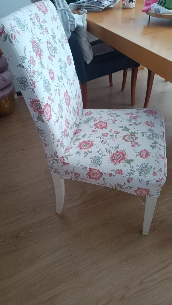 Eetkamerstoelen gratis, Ophalen, Gebruikt, Stof, Vier