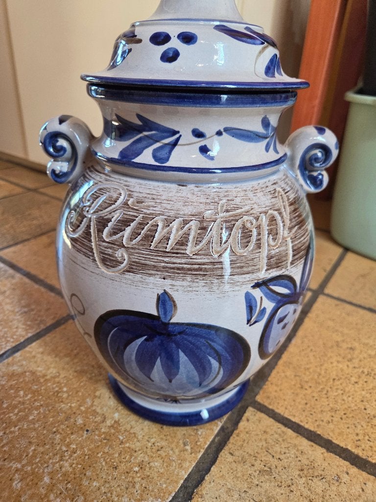 Oude Rumtopf oud groot formaat, Antiek en Kunst, Ophalen of Verzenden