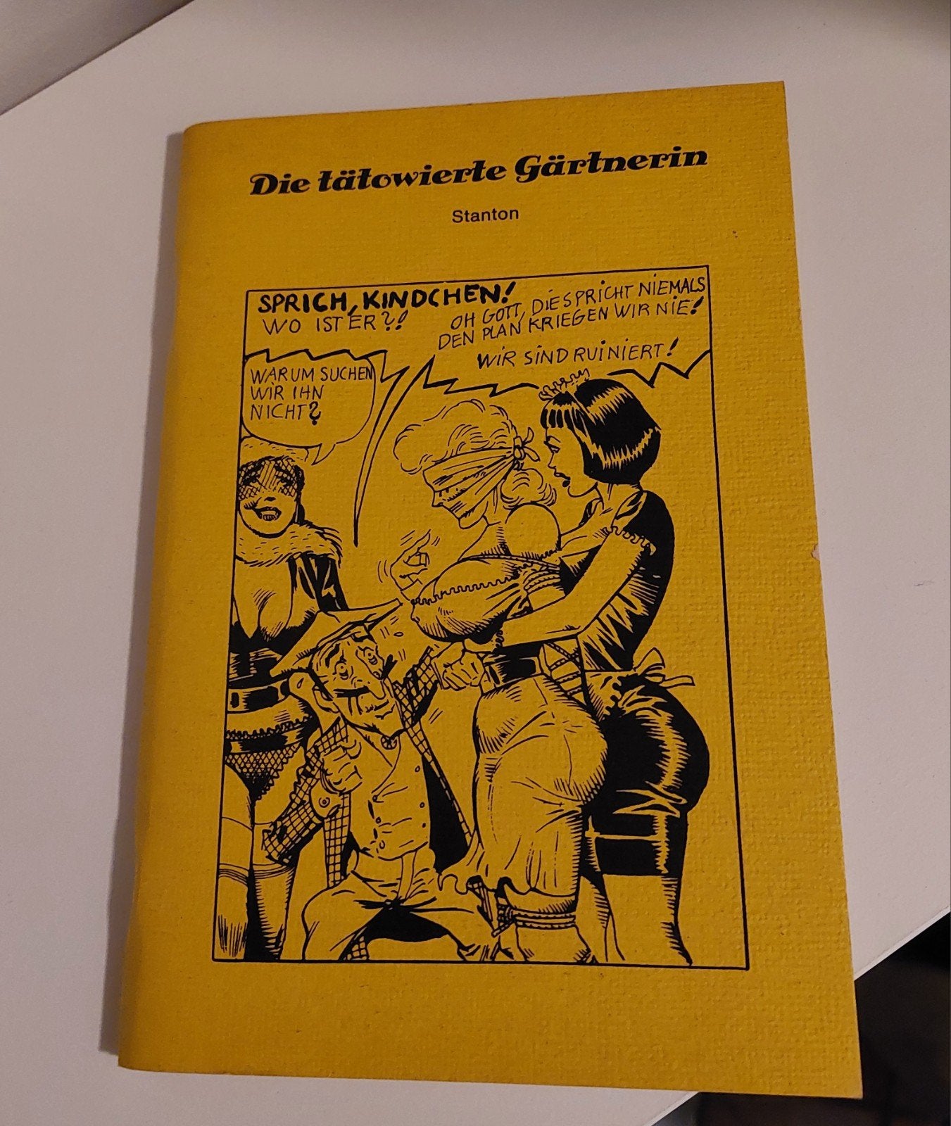 Die tätowierte Gärtnerin - Stanton stripboek, Ophalen of Verzenden