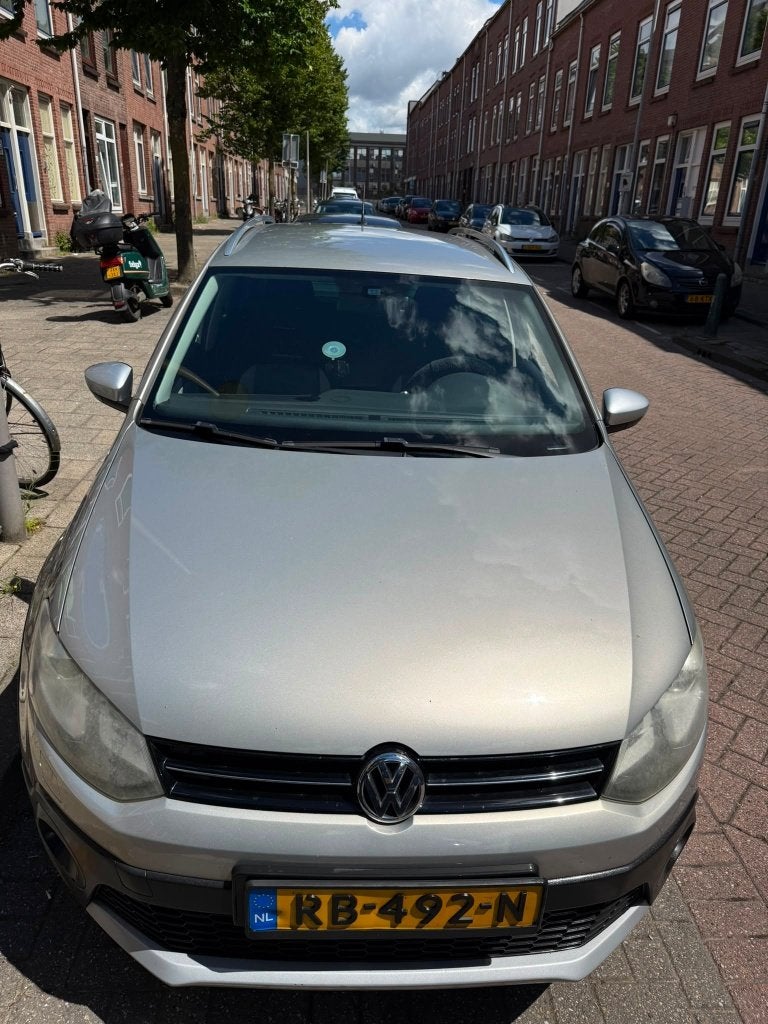 Volkswagen Polo 1.6 TDI 66KW DSG 2013 Grijs, Auto's, Volkswagen, 4 cilinders, 620 kg, 1148 kg, 1200 kg