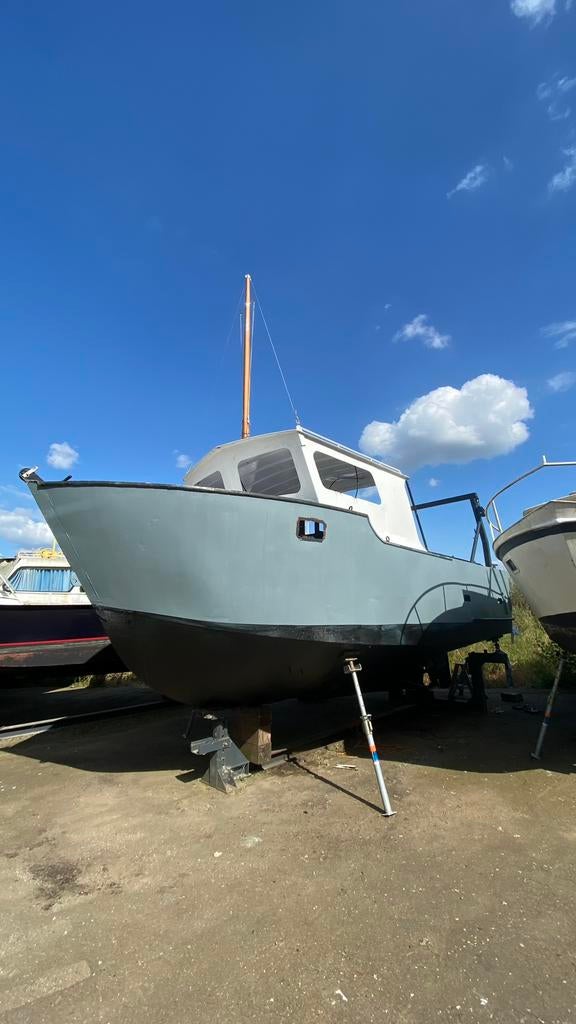 Project boot, Ophalen, Gebruikt, Staal, Diesel