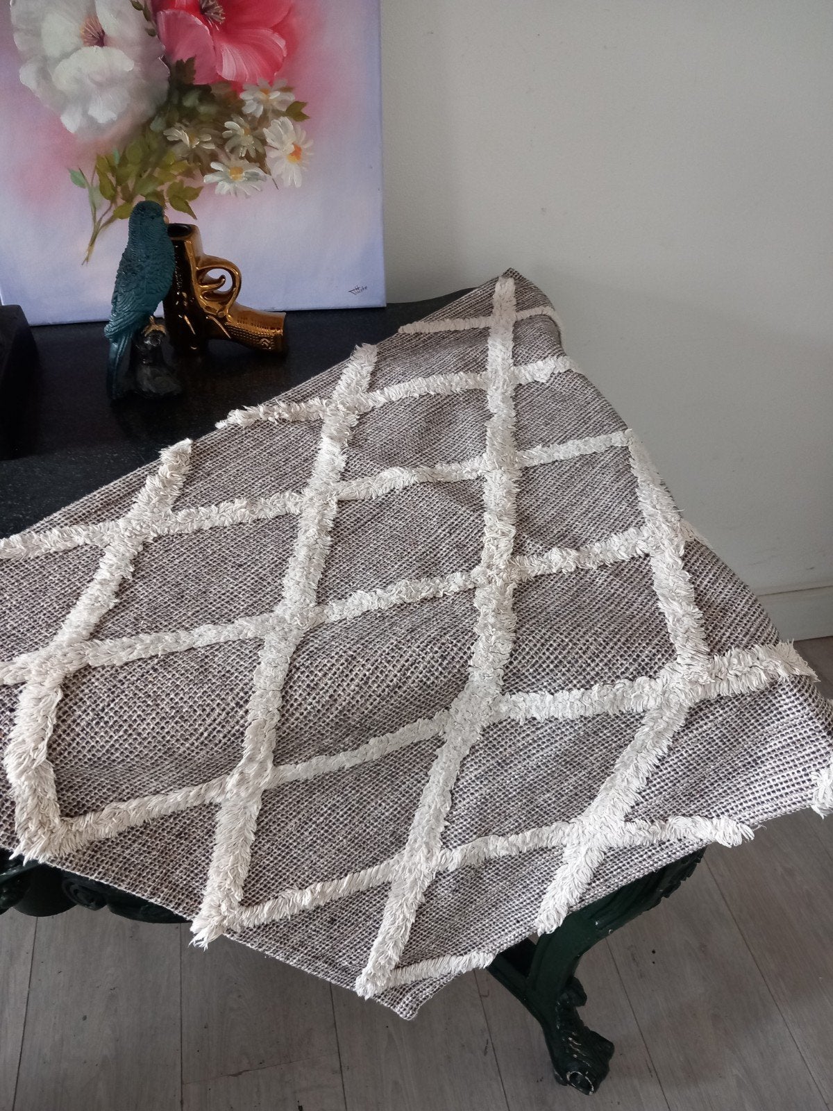 Vloerkleed tapijt Boho Ibiza, 150 tot 200 cm, 200 cm of meer, Ophalen of Verzenden, Zo goed als nieuw