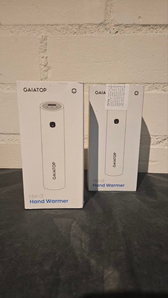 Handwarmers oplaadbaar 2 stuks, Ophalen of Verzenden, Nieuw