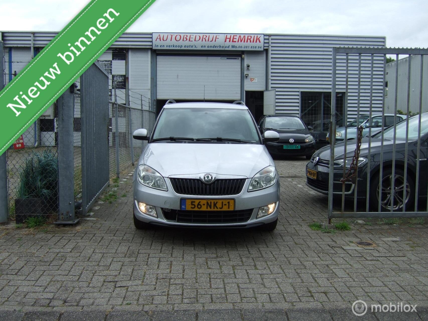 Skoda Fabia Combi 1.2 TDI Greenline, Auto's, Skoda, Voorwielaandrijving, Euro 5, 1199 cc, Origineel Nederlands
