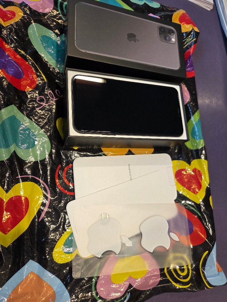 Iphone 11 pro max 256gb, IPhone 11 Pro Max, Zo goed als nieuw, Met simlock, Grijs