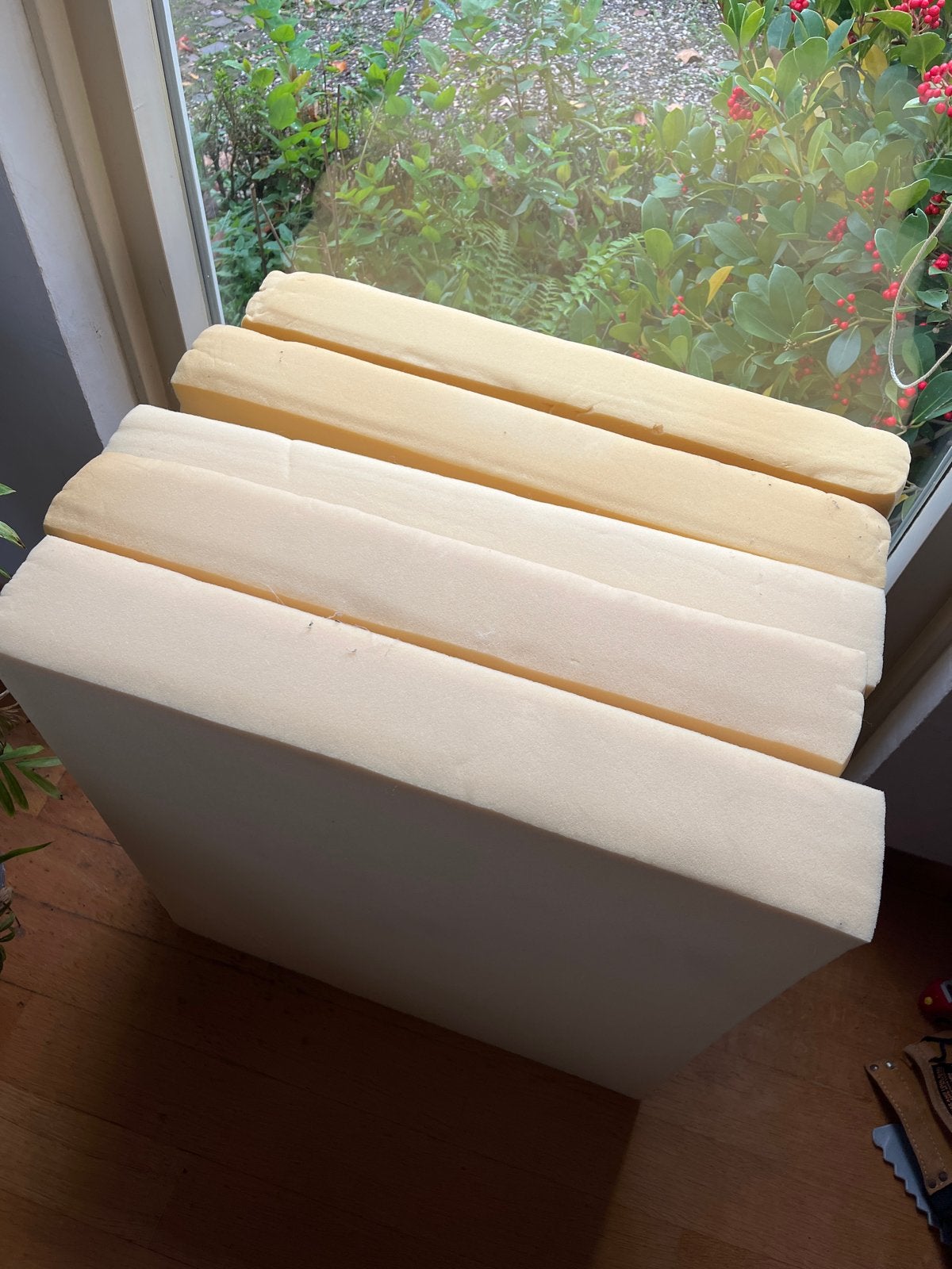 5x Schuimrubber platen ca. 50x60cm, Ophalen, Gebruikt, 190 cm of minder, 70 cm of minder