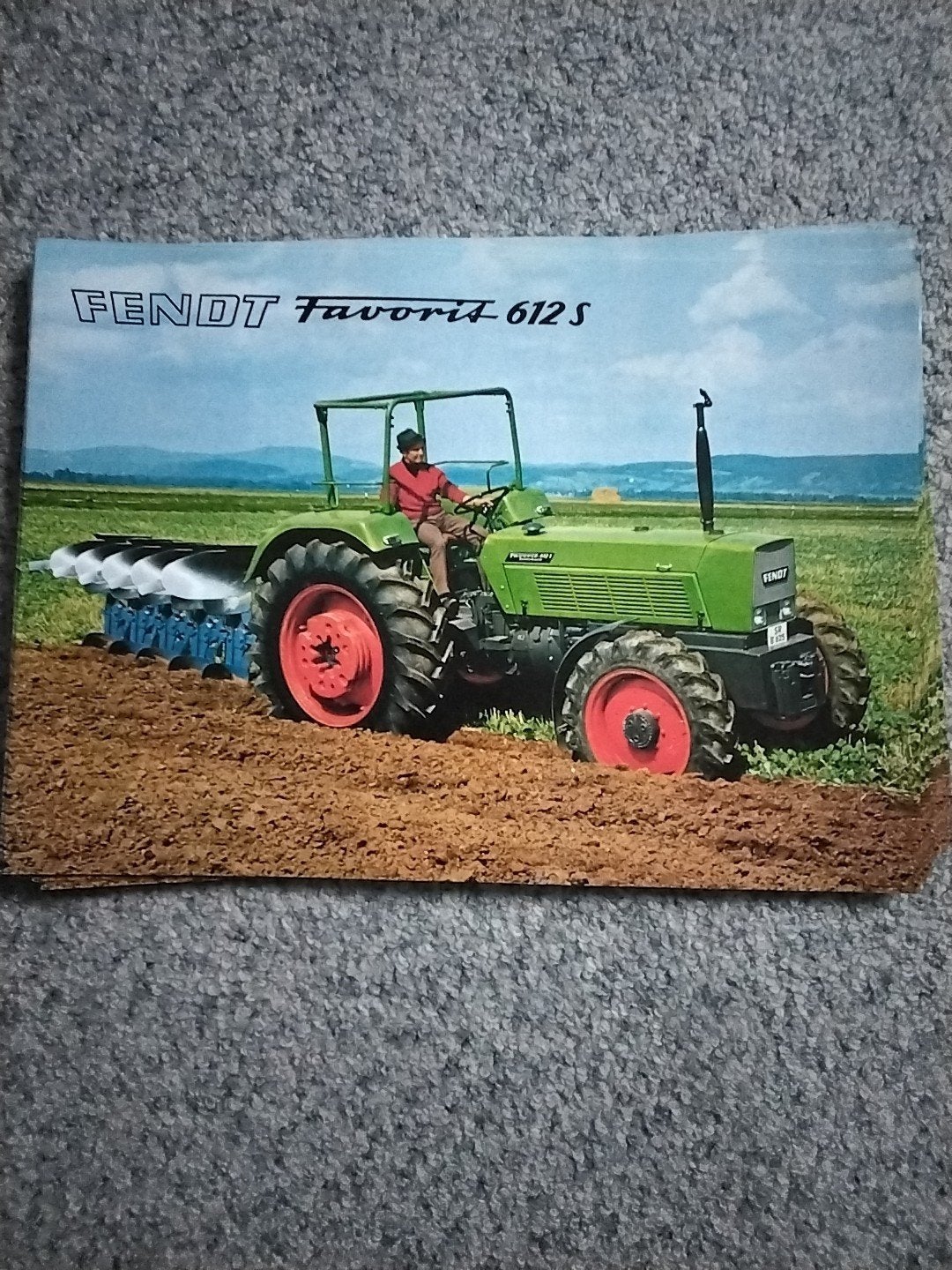 FENDT FAVORIT 612 S  FOLDER, Boeken, Ophalen of Verzenden, Zo goed als nieuw