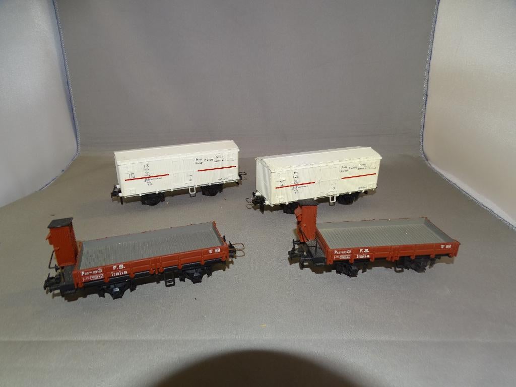 Trix Express / Rivarossi goederenwagons, Gelijkstroom, Trix, Wagon, Ophalen of Verzenden