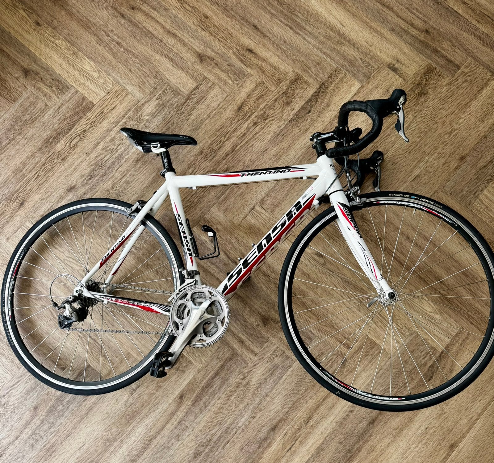 Sensa Trentino racefiets - Shimano 105 - framemaat 52, Aluminium, 49 tot 53 cm, Zo goed als nieuw, Meer dan 20 versnellingen