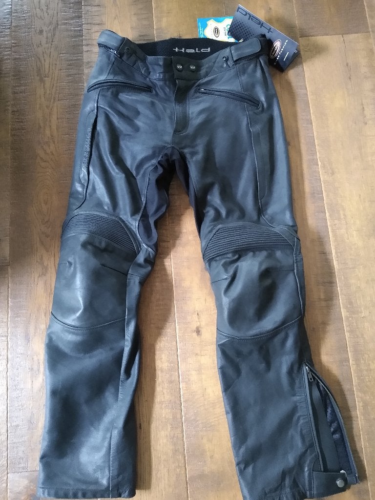 Heren leren motorbroek maat 50 zwart, Held Avolo II, Held, Broek | leer, Heren, Ophalen of Verzenden