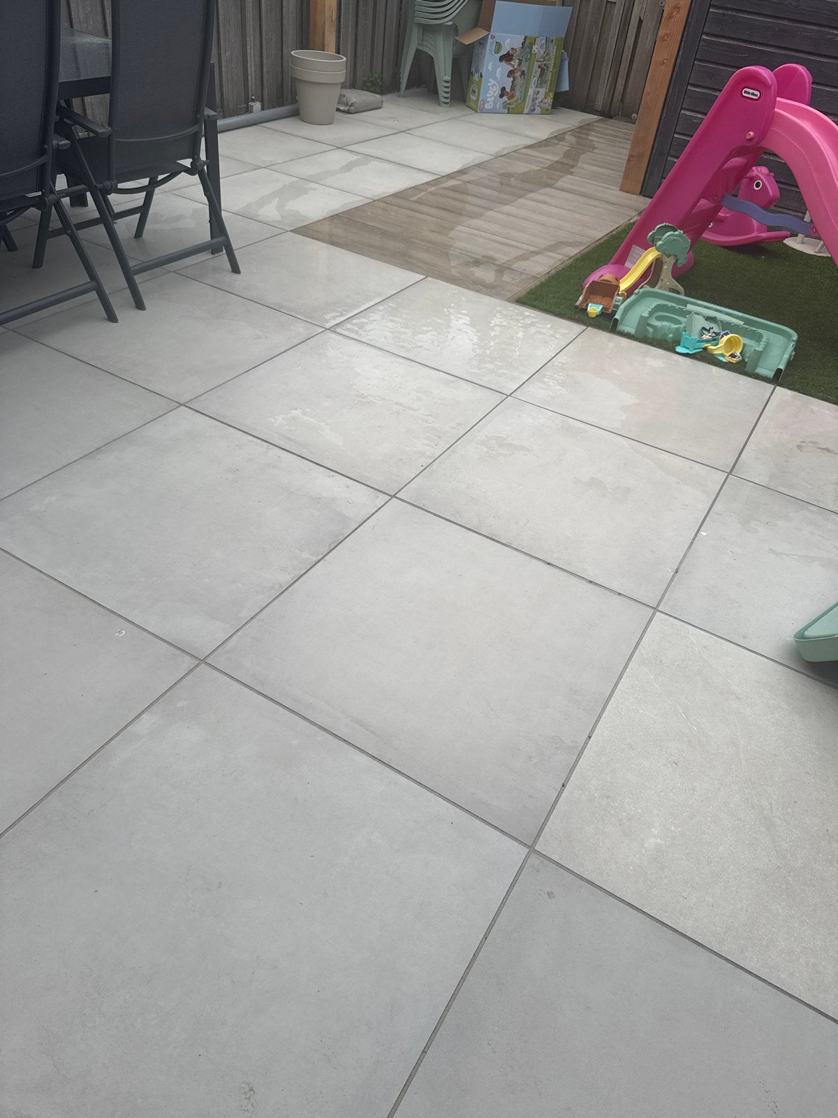 Nieuwe VT WONEN 80x80x3cm keramische terrastegels (12m²), 60 cm of meer, Keramiek, Nieuw, Ophalen of Verzenden