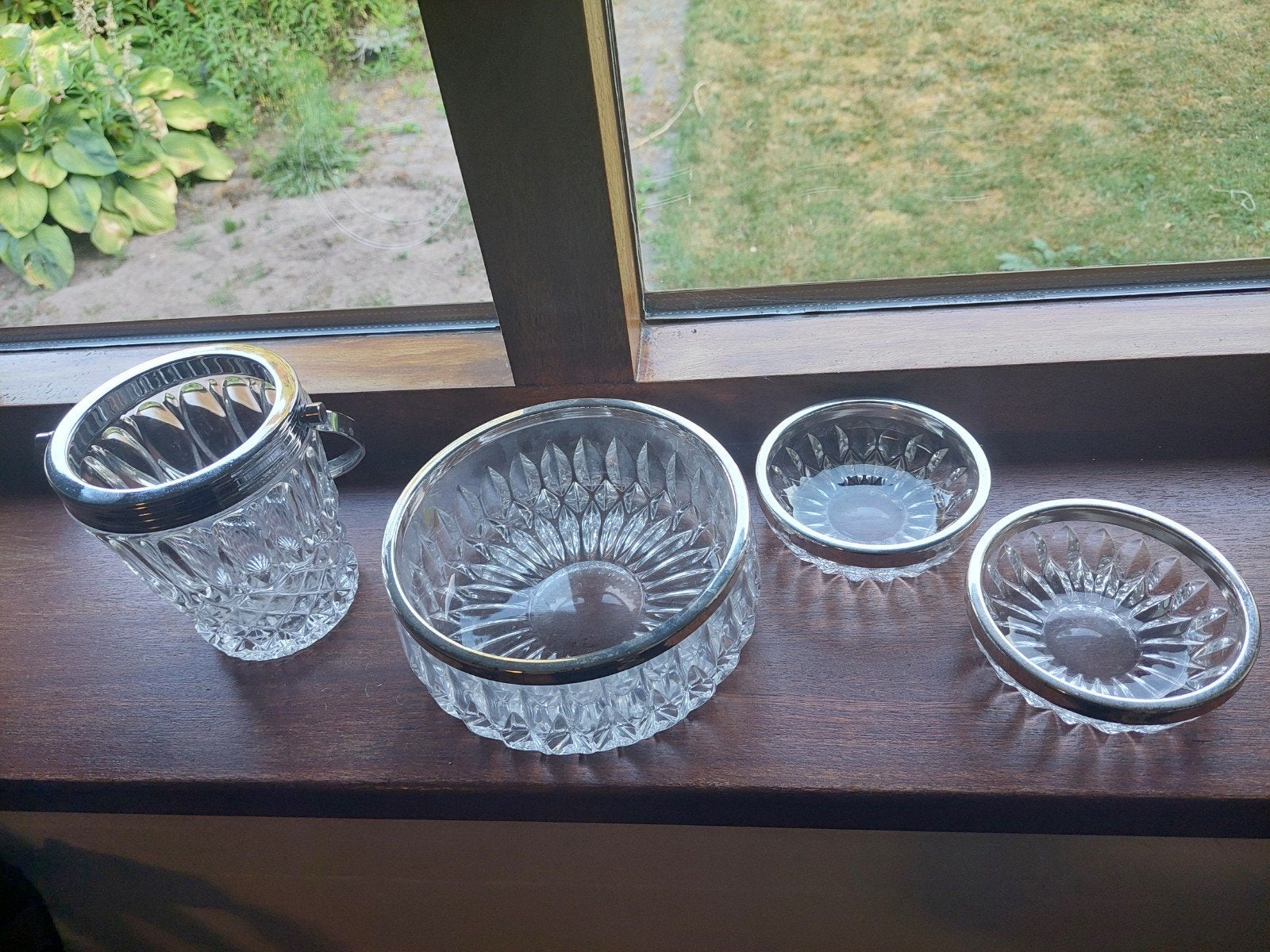 4-delige ijs/cocktailset uit de jaren 60-80, Ophalen