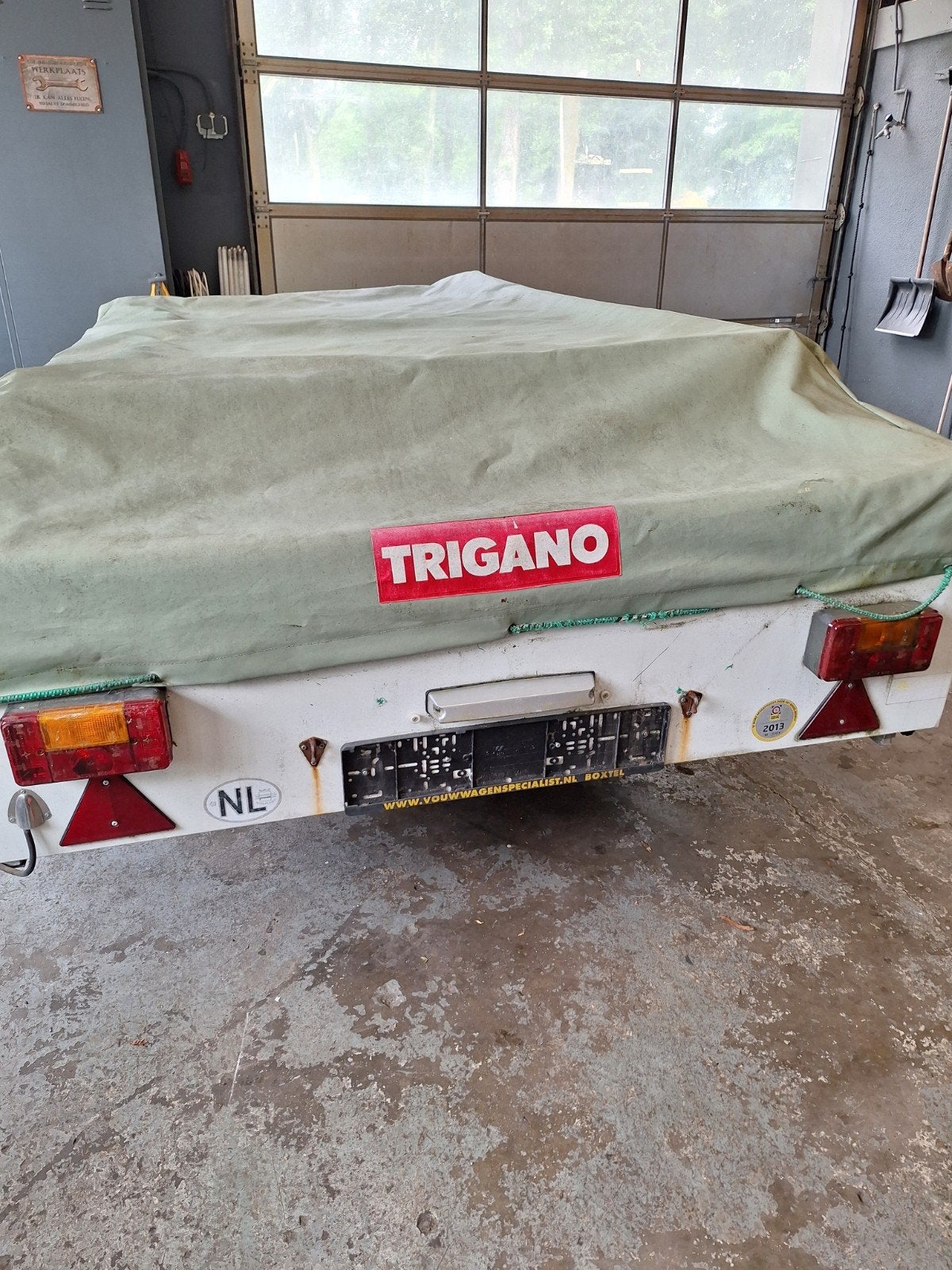 Vouwwagen Trigano. Compleet en klaar voor vakantie!, Caravans en Kamperen, Ophalen, Trigano, Overige kleuren, Aanwezig