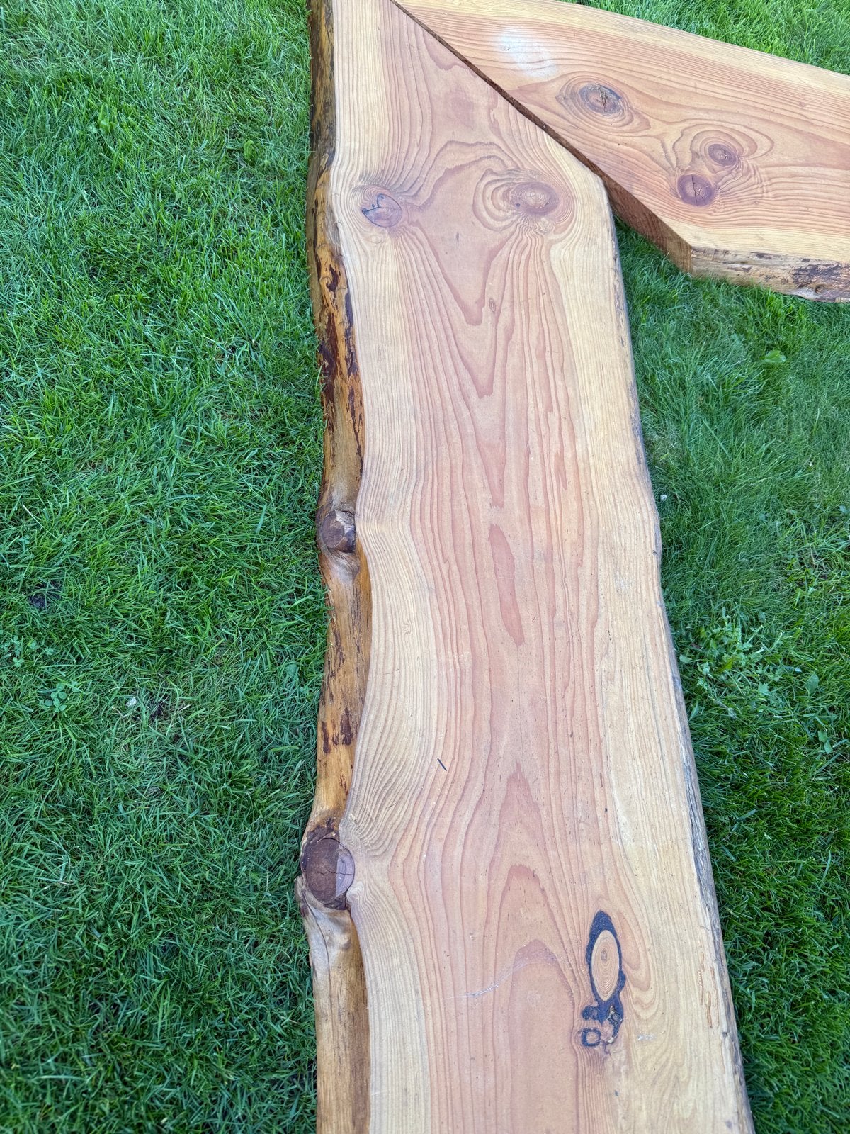 schaaldelen 5 dik - Zo goed als nieuw, Doe-het-zelf en Verbouw, Ophalen, Zo goed als nieuw, Plank, 50 mm of meer